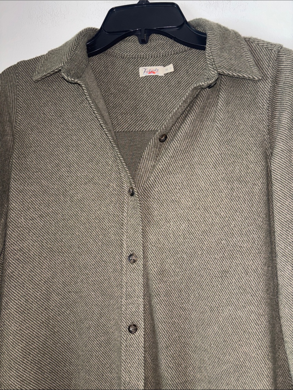 Faherty Flannel Dress - Picture 3 of 7